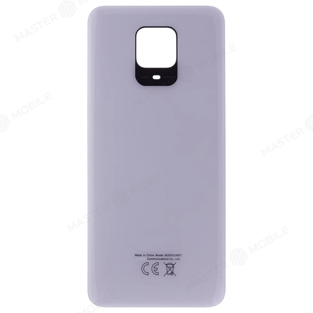 Задняя крышка для Xiaomi Redmi Note 9 Pro (M2003J6B2G) / Redmi Note 9S (M2003J6A1G) / Redmi Note 9 Pro Max (белый)