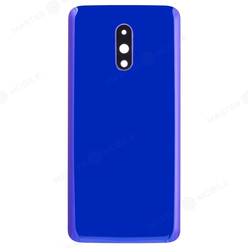 Задняя крышка для OnePlus 7 (синий) (в сборе со стеклом камеры) фото №1