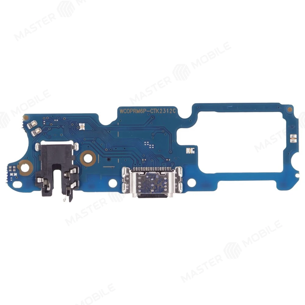 Нижняя плата для Realme 6 Pro (RMX2063) с комп. + разъем зарядки + разъем гарнитуры + микрофон  фото №2