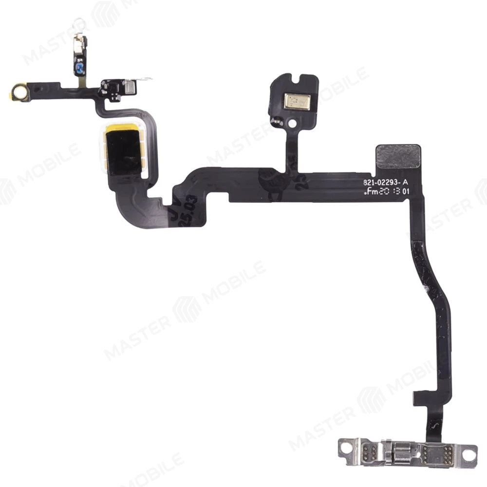Шлейф для Apple iPhone 11 Pro Max с комп. (на кнопку включения) + микрофон + вспышка (ORIG100) фото №2