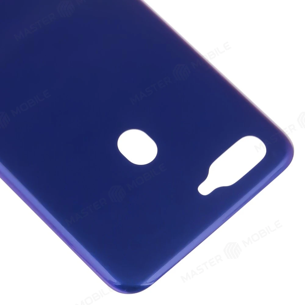Задняя крышка для OPPO A5s (CPH1909) (голубой)  фото №3