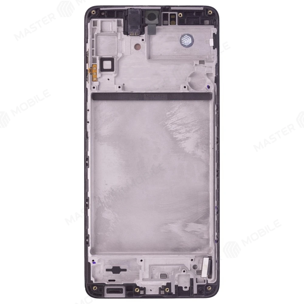 Дисплей для Samsung M515 Galaxy M51 + тачскрин (черный) (в рамке) (ORIG100) (SP) фото №2