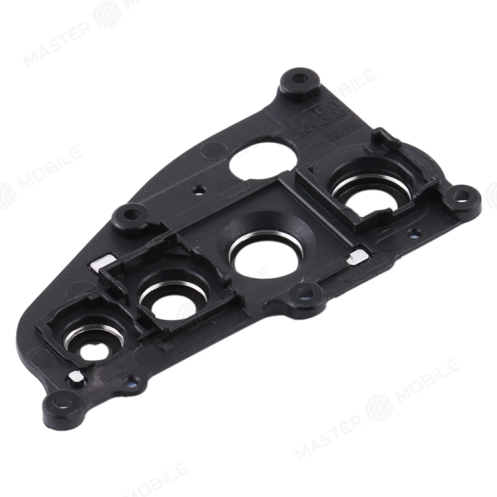 Стекло задней камеры для Realme 6 Pro (RMX2063) (в рамке) (синий) фото №2