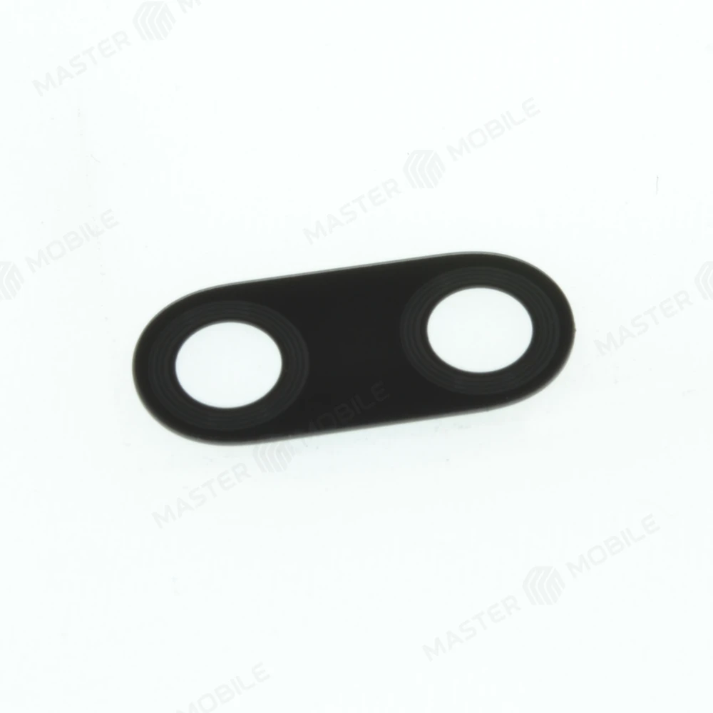 Стекло задней камеры для Huawei Honor 9 Lite (LLD-L31) (без рамки) (черный) фото №1