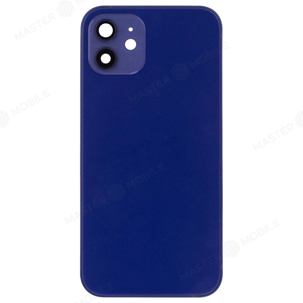 Корпус для Apple iPhone 12 (синий) (Premium)
