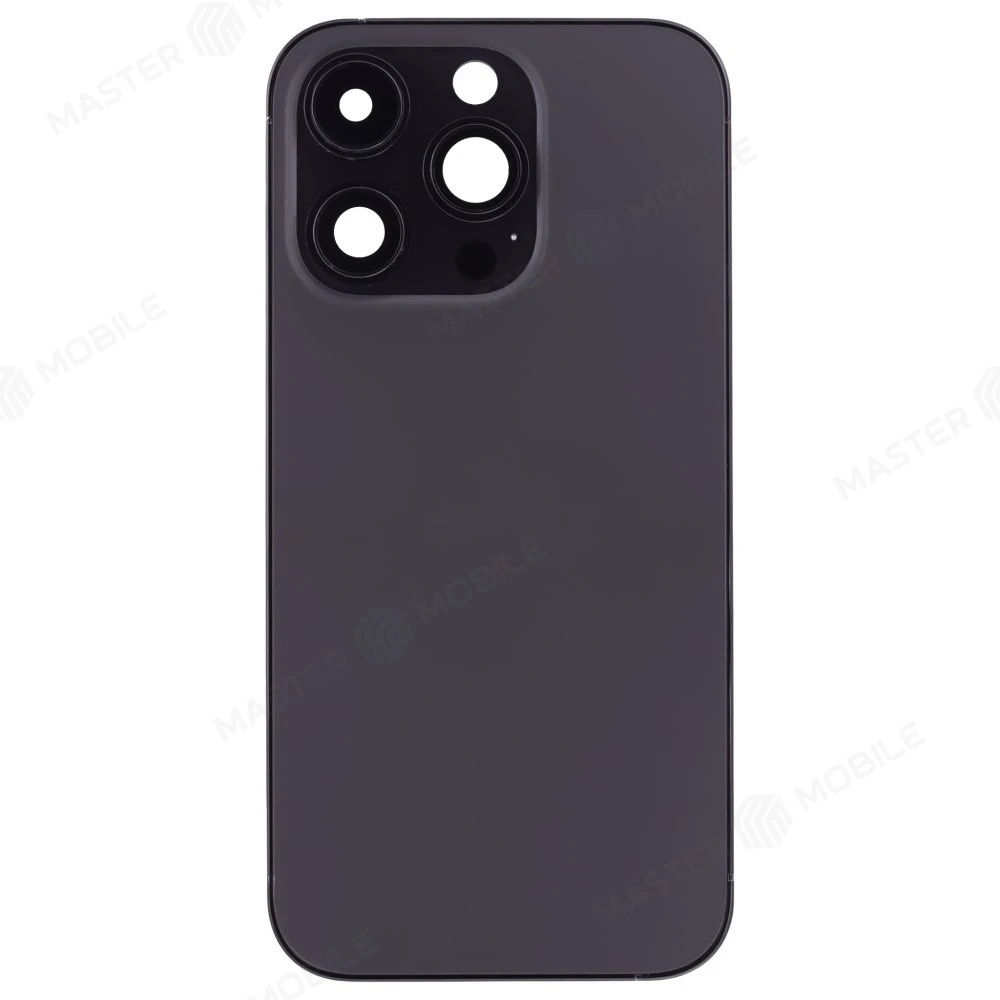 Корпус для Apple iPhone 14 Pro (черный) (в сборе) (с разбора) (ORIG100) (возможен дефект ЛКП)
