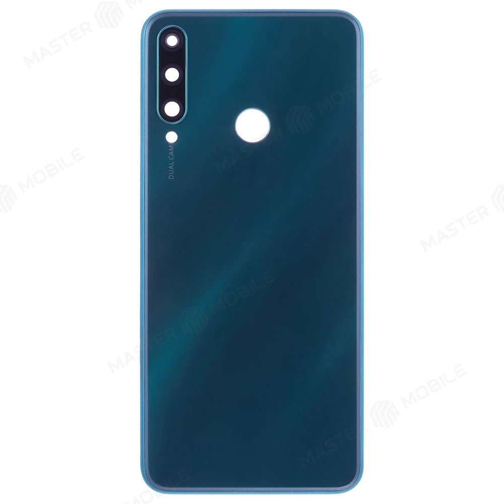 Задняя крышка для Huawei Y6p (MED-LX9N) (зеленый) (в сборе со стеклом камеры)