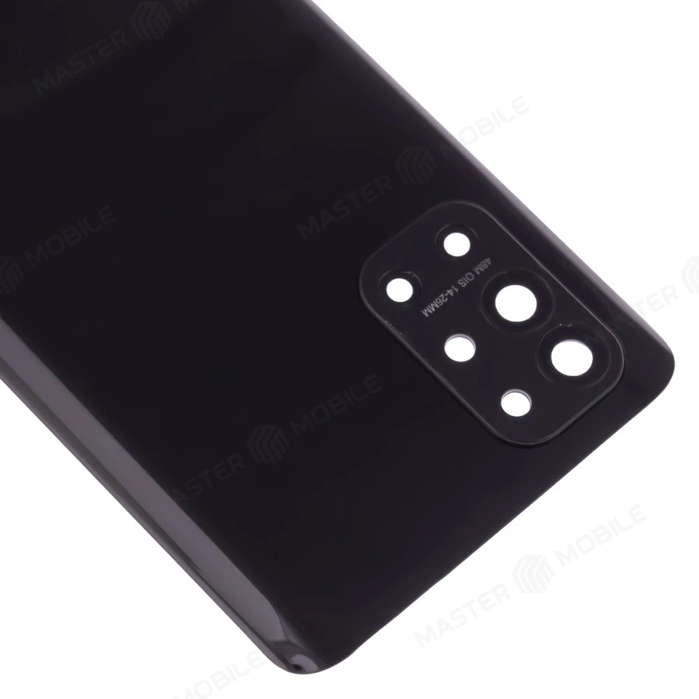 Задняя крышка для OnePlus 9R (черный глянец) (в сборе со стеклом камеры) фото №3