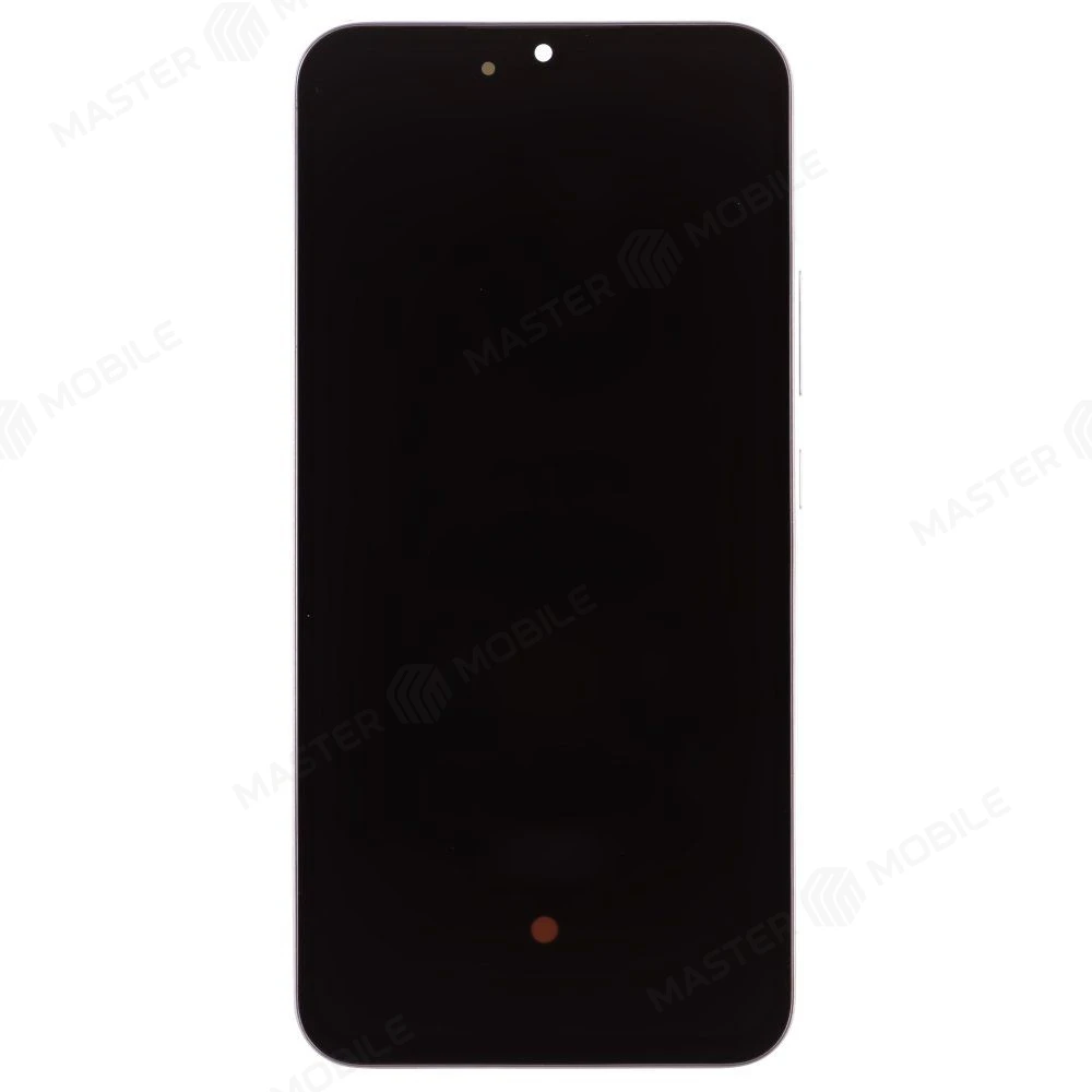 Дисплей для Samsung A346 Galaxy A34 5G + тачскрин (серебристый) (в рамке) (ORIG100) (SP) фото №1