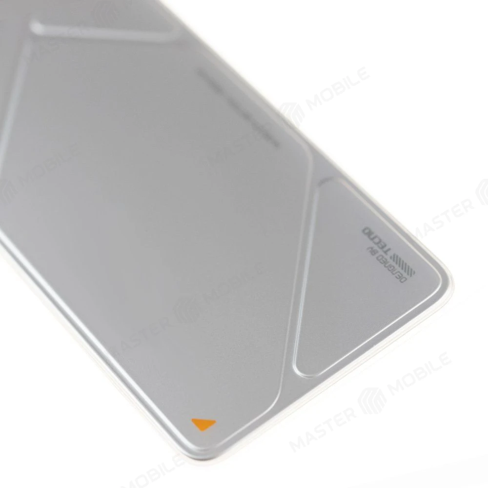 Задняя крышка для Tecno Pova 7 5G (LJ7) (серый) (в сборе со стеклом камеры) фото №4