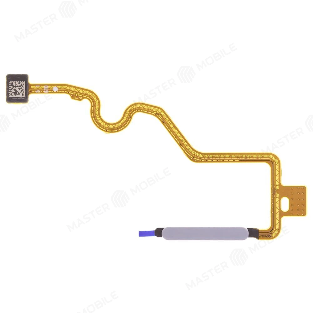 Шлейф для Tecno Spark 40 (KM5) с комп. + сканер отпечатка пальца (серебристый)  фото №1