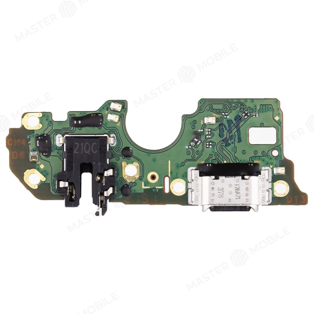 Нижняя плата для Realme 9i (RMX3491) / OPPO A96 4G (CPH2333) с комп. + разъем зарядки + микрофон (ORIG100)  фото №2