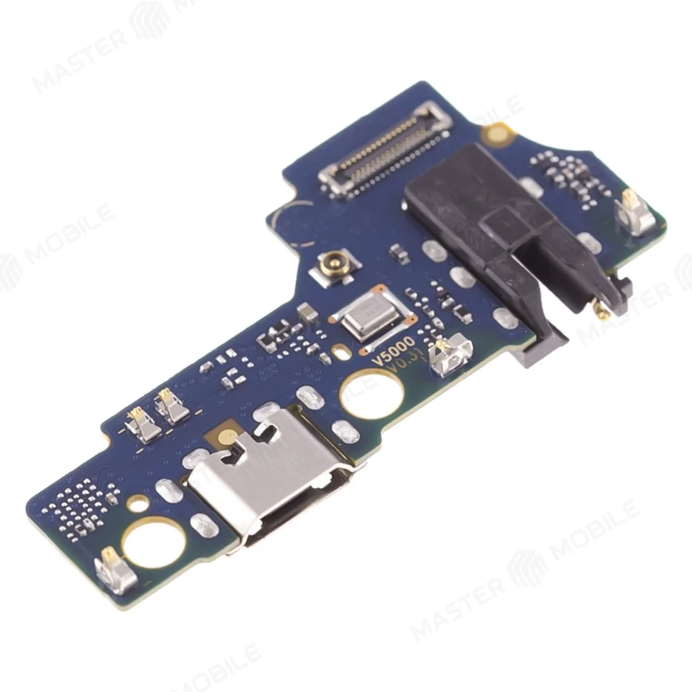 Нижняя плата для Realme C30 (RMX3581) / C30S (RMX3690) / C33 (RMX3624) / Narzo 50i Prime с комп. + разъем зарядки + микрофон (ORIG100)  фото №3