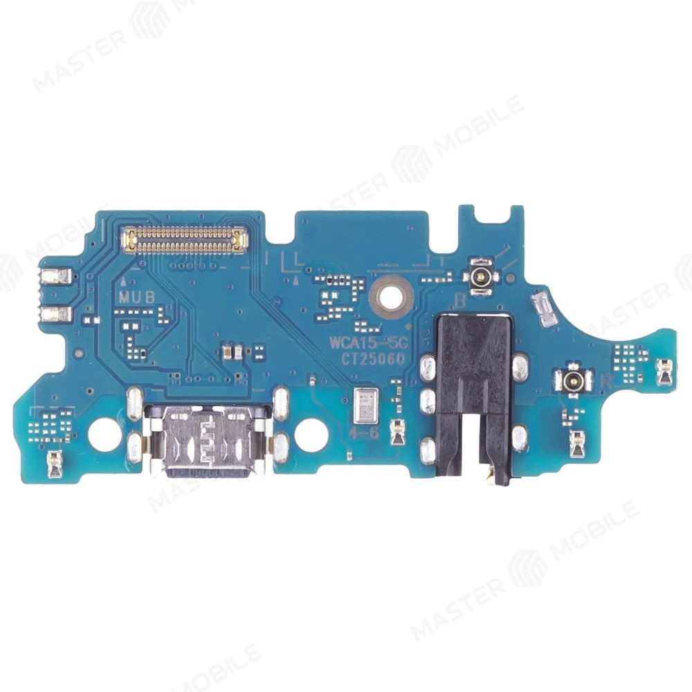 Нижняя плата для Samsung A155 Galaxy A15 4G / M156 Galaxy M15 5G с комп. + разъем зарядки + микрофон фото №1