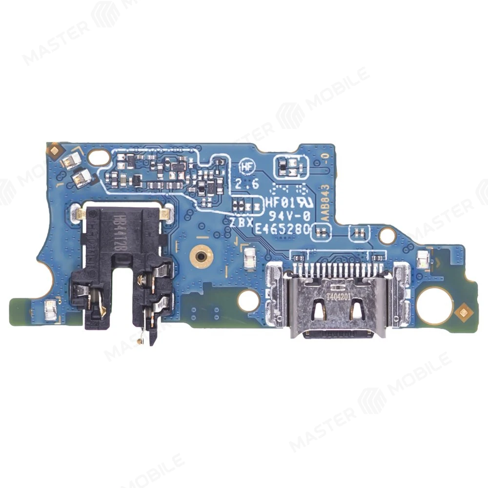 Нижняя плата для Realme C63 4G (RMX3939) с комп. + разъем зарядки + микрофон (ORIG100)  фото №2