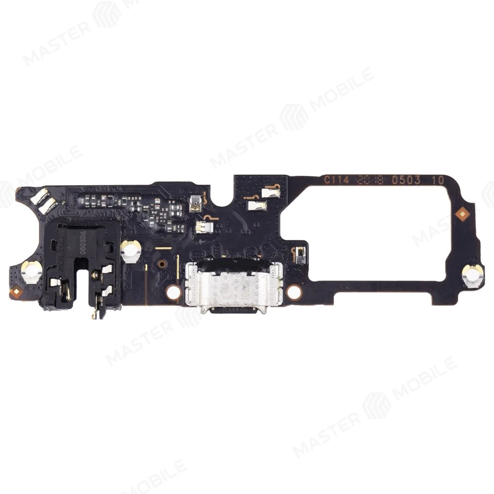 Нижняя плата для OPPO A52 (CPH2069) с комп. + разъем зарядки + микрофон (ORIG100)  фото №2