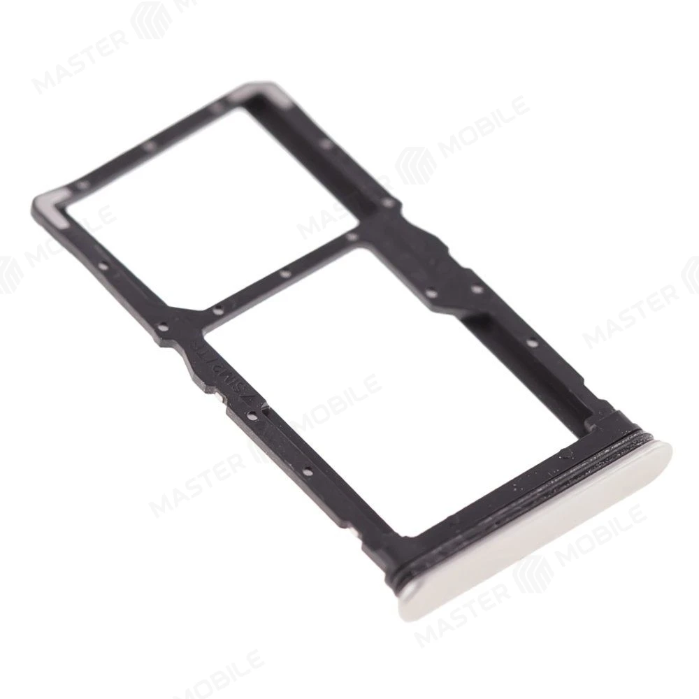 Держатель сим-карты для Realme 10 Pro 5G (RMX3661) (серебристый) фото №3