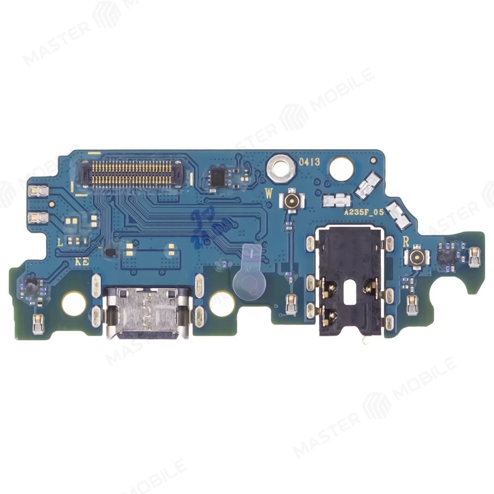 Нижняя плата для Samsung A235 Galaxy A23 / M236 Galaxy M23 5G / M336 Galaxy M33 5G с комп. + разъем зарядки + микрофон (ORIG100)