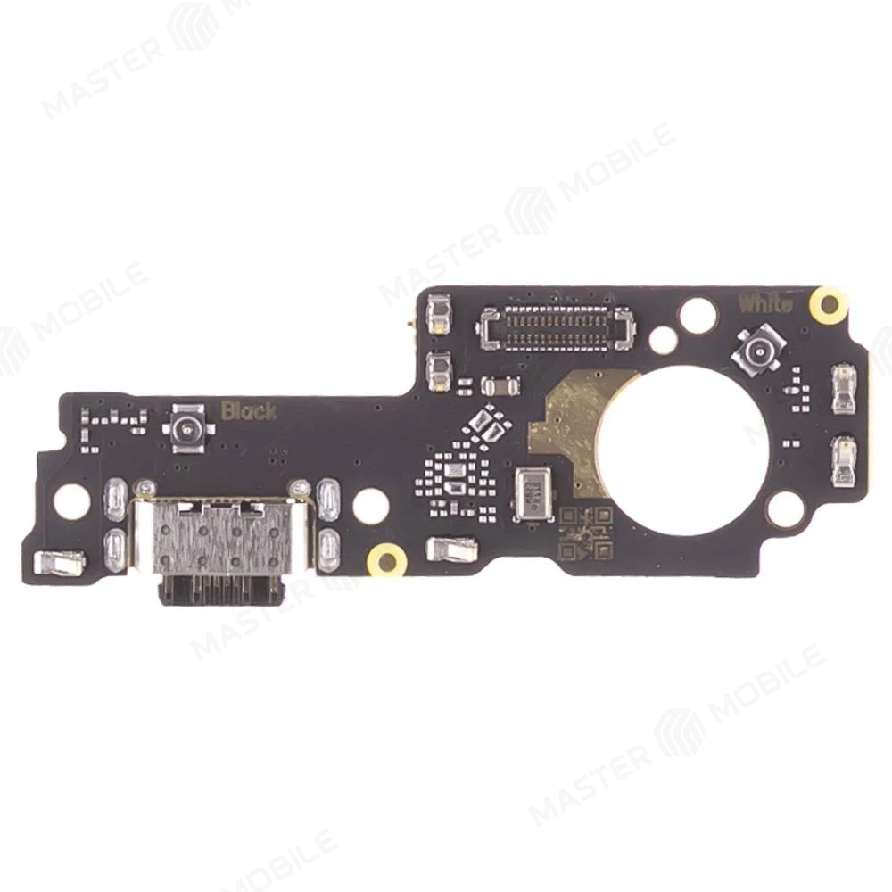 Нижняя плата для Xiaomi Poco M4 5G (22041219PG) с комп. + разъем зарядки + микрофон  фото №1