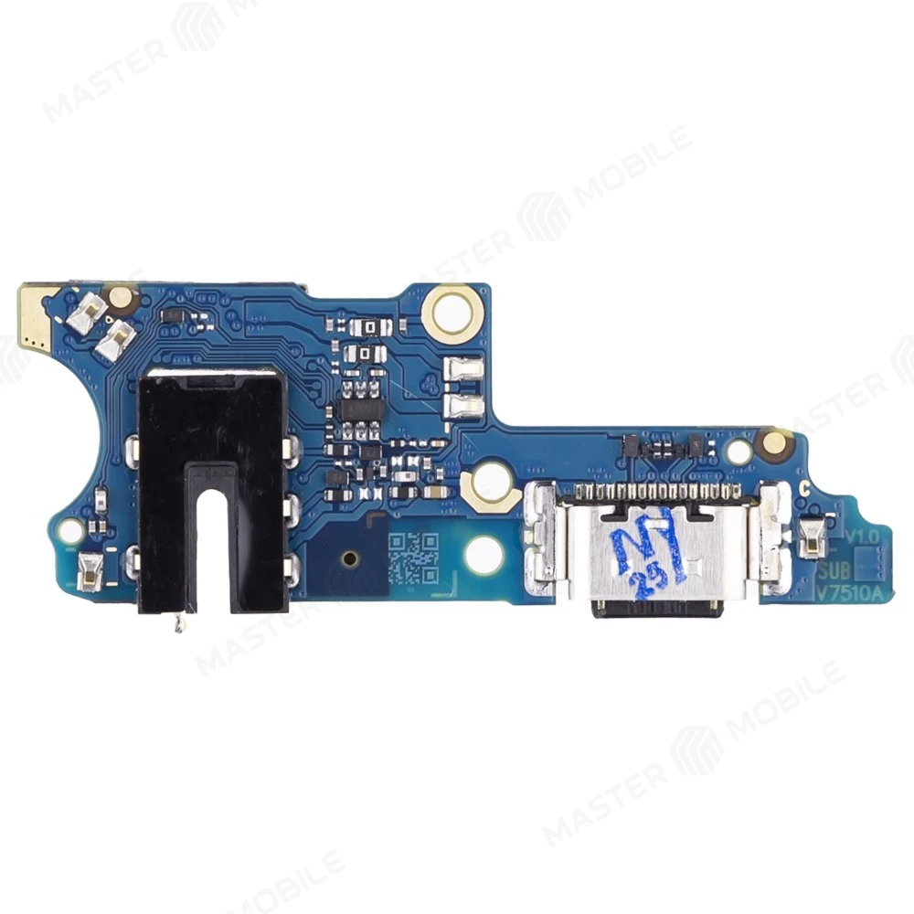 Нижняя плата для Tecno Spark 10 Pro (KI7) с комп. + разъем зарядки + микрофон (ORIG100)  фото №2