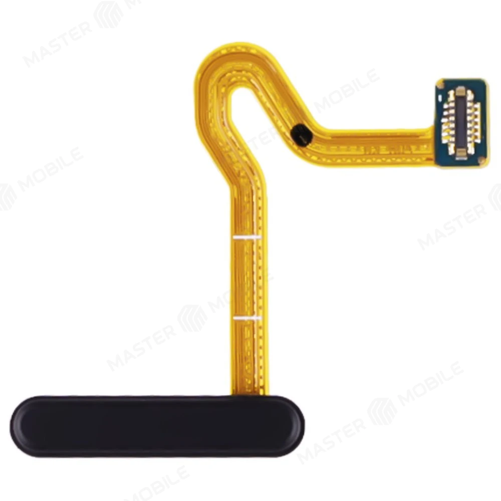 Шлейф для Samsung F711 Galaxy Z Flip 3 с комп. + сканер отпечатка пальца (кнопка включения) (черный) фото №1