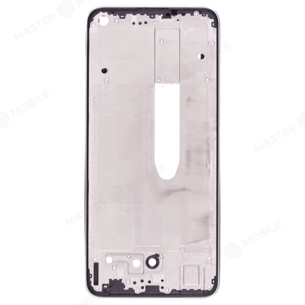 Рамка дисплея для Realme 8 4G (RMX3085) / 8 Pro (RMX3081) (серебристый) фото №1