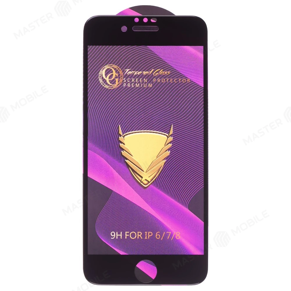 Защитное стекло OG Glass (3 в 1) для Apple iPhone 7 / iPhone 8 / iPhone SE 2020 (черный)