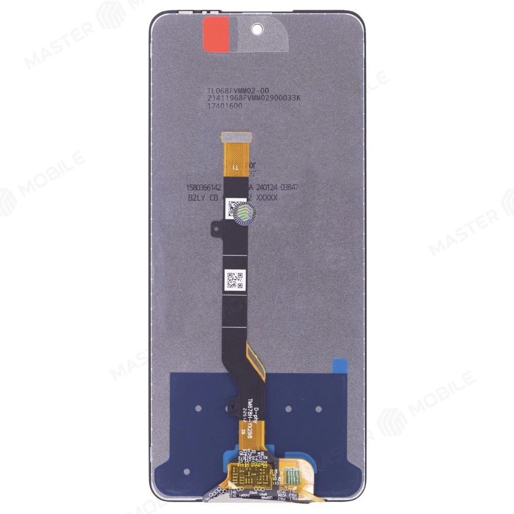 Дисплей для Infinix Hot 11S (X6812B) + тачскрин (черный) (ORIG) фото №2