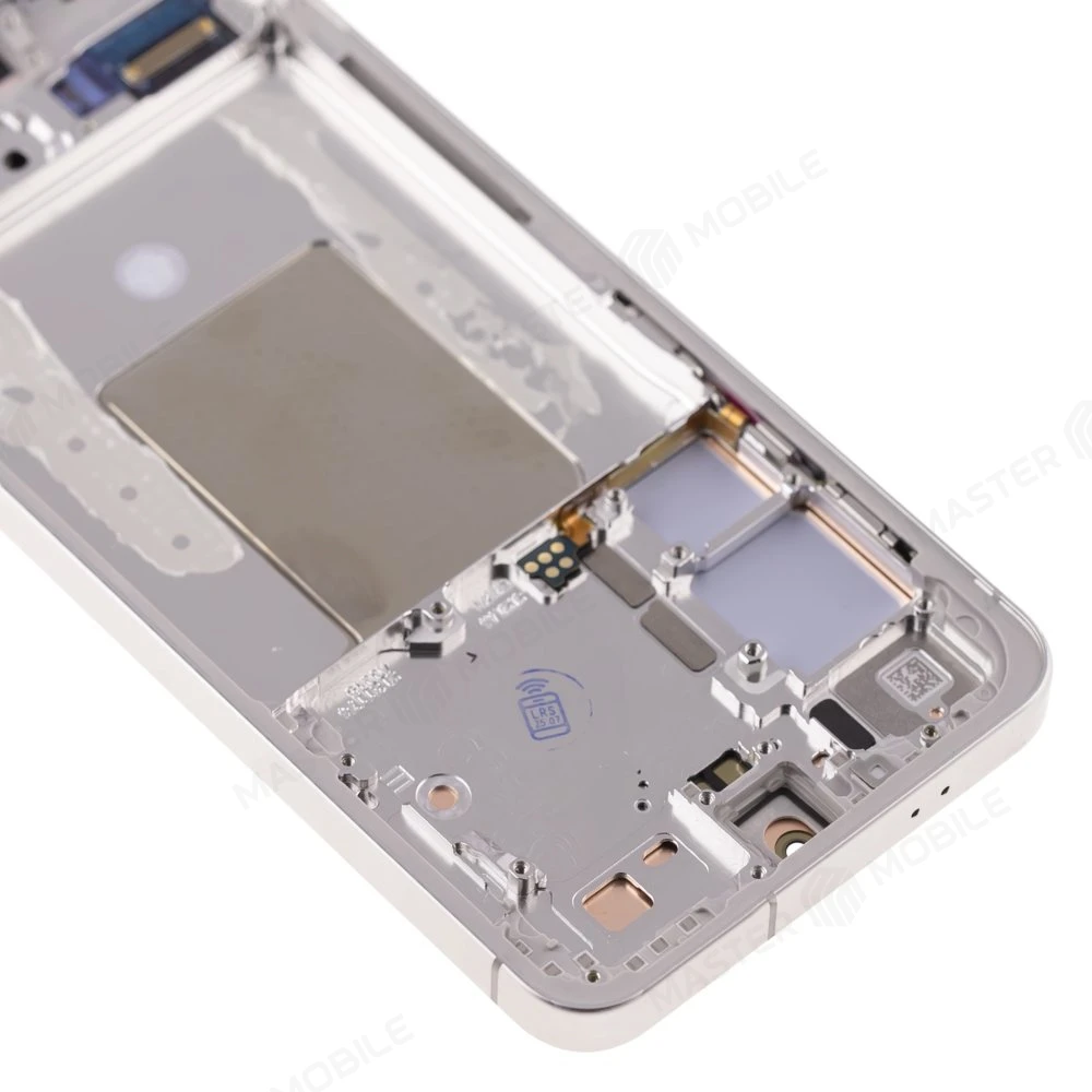 Дисплей для Samsung S921 Galaxy S24 + тачскрин (серебристый) (в рамке) (ORIG100) (возможен дефект ЛКП) фото №3