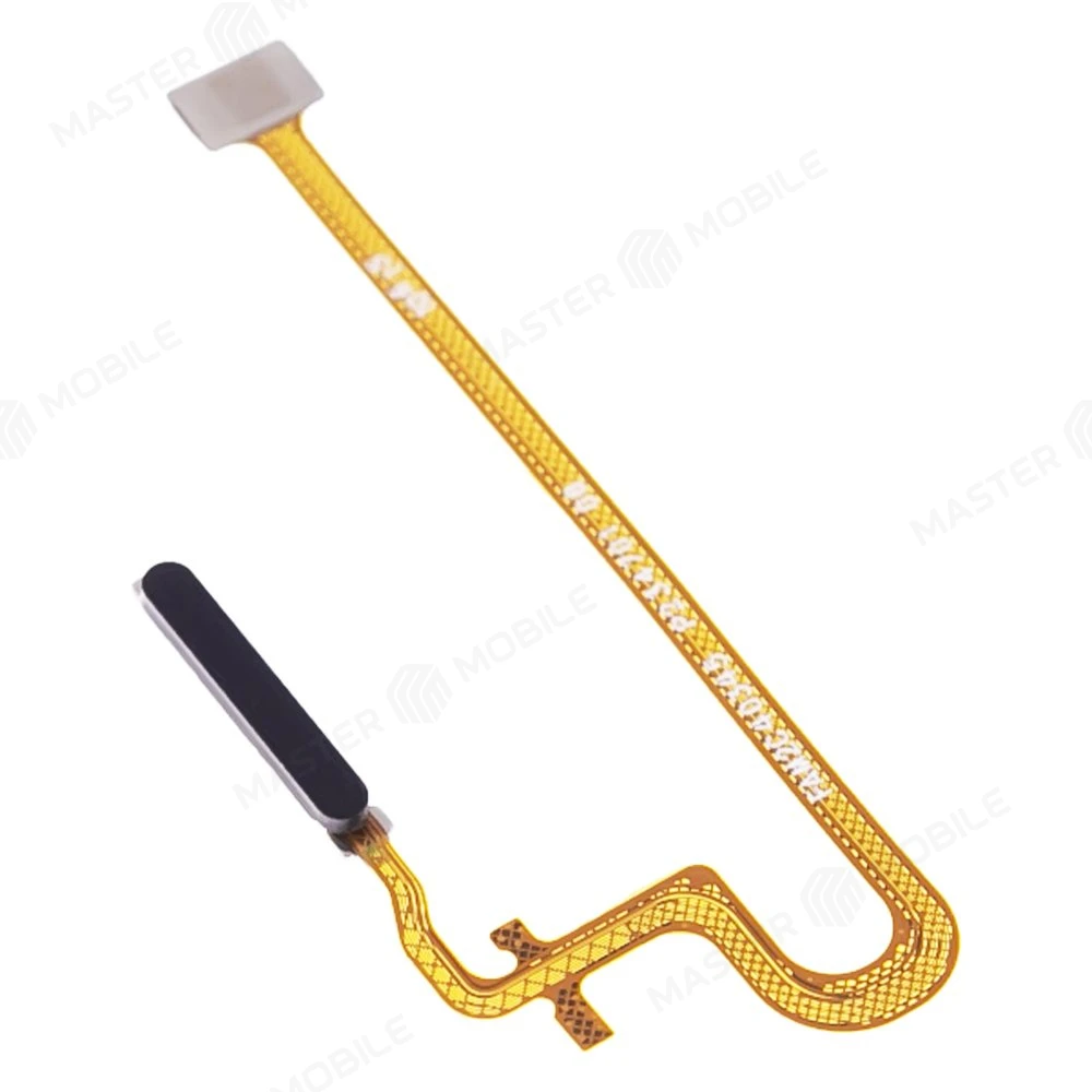 Шлейф для Realme 11 4G (RMX3636) с комп. + сканер отпечатка пальца (черный) фото №3