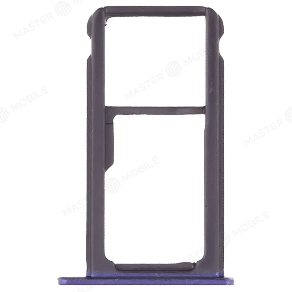 Держатель сим-карты для Huawei Honor 8 Lite (PRA-TL10) (синий) фото №2