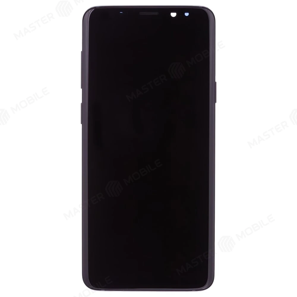 Дисплей для Samsung G965 Galaxy S9+ + тачскрин (черный) (в рамке) (ORIG100)