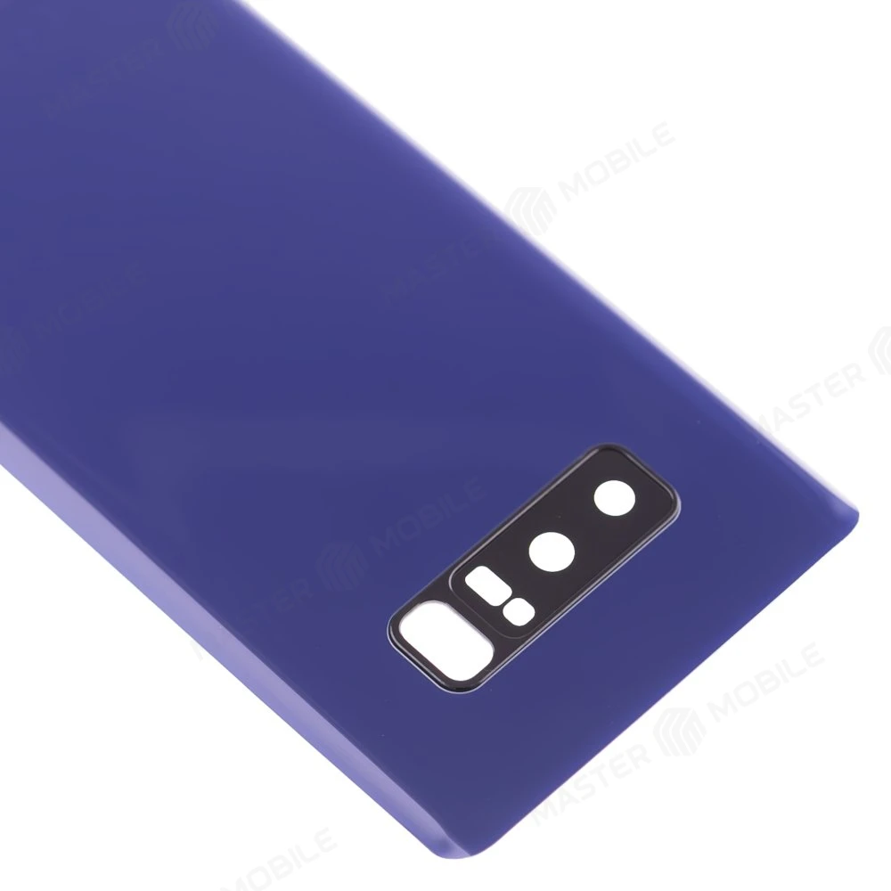 Задняя крышка для Samsung N950 Galaxy Note 8 (синий) (в сборе со стеклом камеры) фото №3