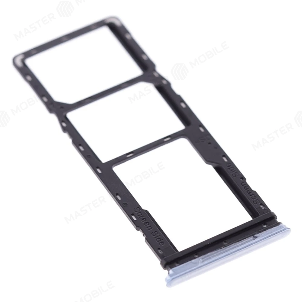 Держатель сим-карты для Infinix Hot 11 (X689F) (голубой) фото №3