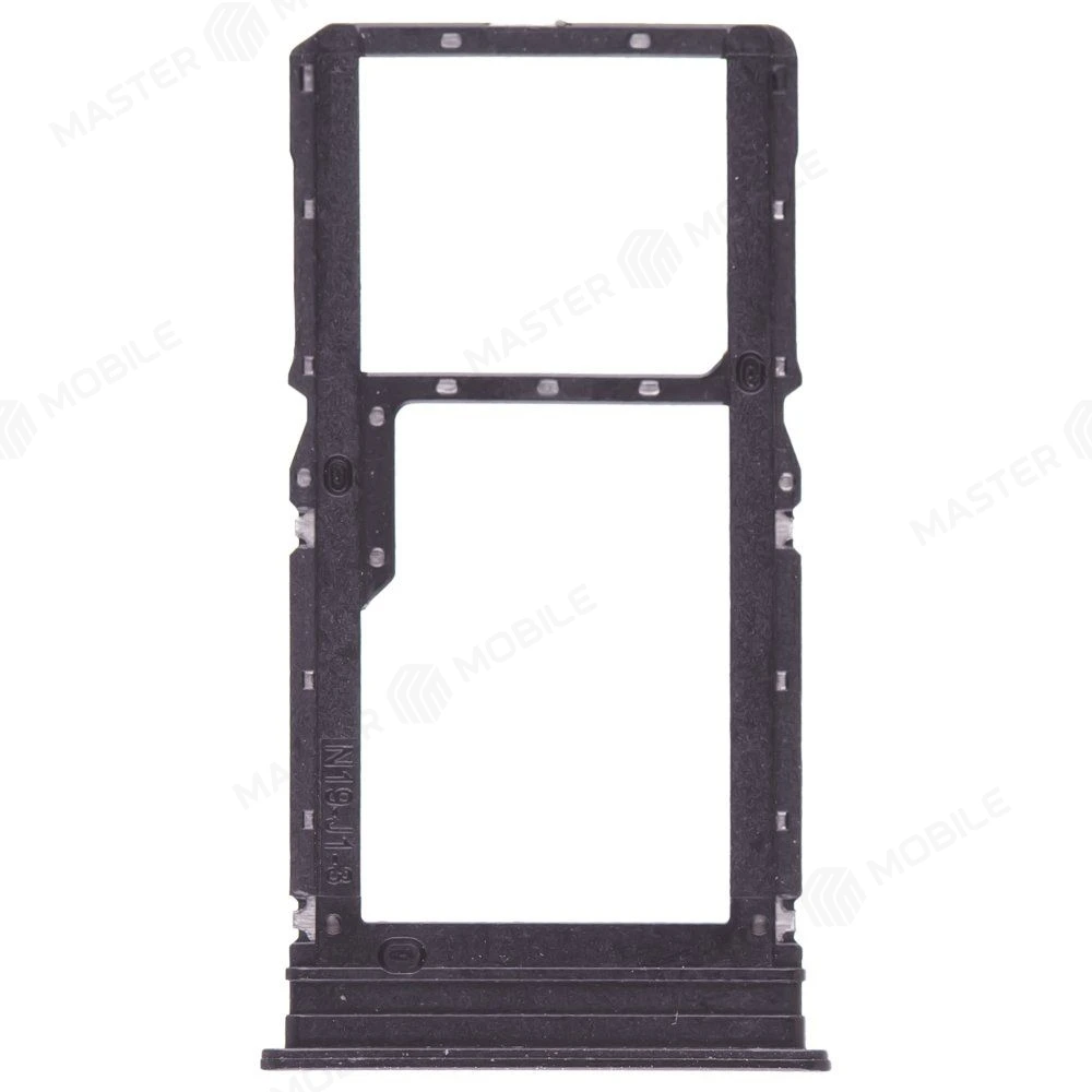 Держатель сим-карты для Xiaomi Poco M6 4G (2404АРC5FG) (черный)  фото №2