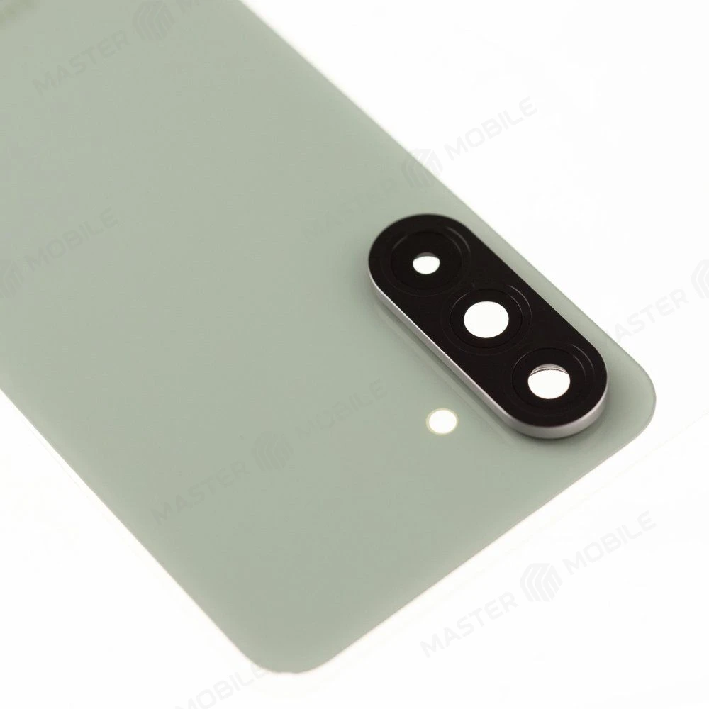 Задняя крышка для Samsung A566 Galaxy A56 5G (зеленый) (в сборе со стеклом камеры) (ORIG100) фото №3