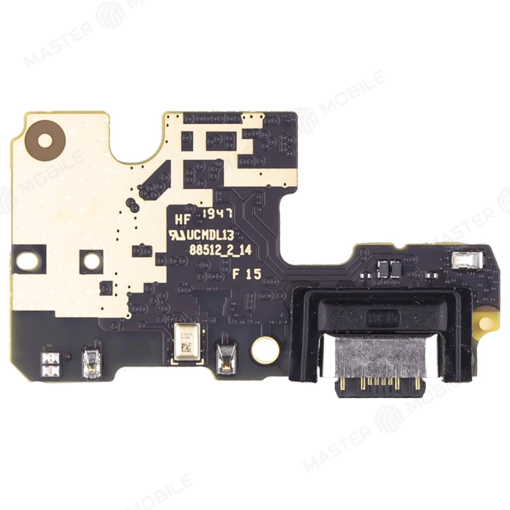 Нижняя плата для Xiaomi Mi A3 (M1906F9SH) / Mi CC9e с комп. + разъем зарядки + микрофон (ORIG100)  фото №2