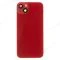 Задняя крышка для Apple iPhone 14 Plus (красный) (в сборе со стеклом камеры и шлейфом) (Premium)  фото №1
