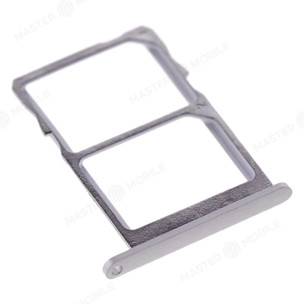 Держатель сим-карты для Nokia 3 (TA-1032) (серебристый) фото №3