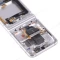 Дисплей для Samsung F711 Galaxy Z Flip 3 + тачскрин (внутренний) (серебристый) (в рамке) (ORIG100) (возможен дефект ЛКП) фото №5