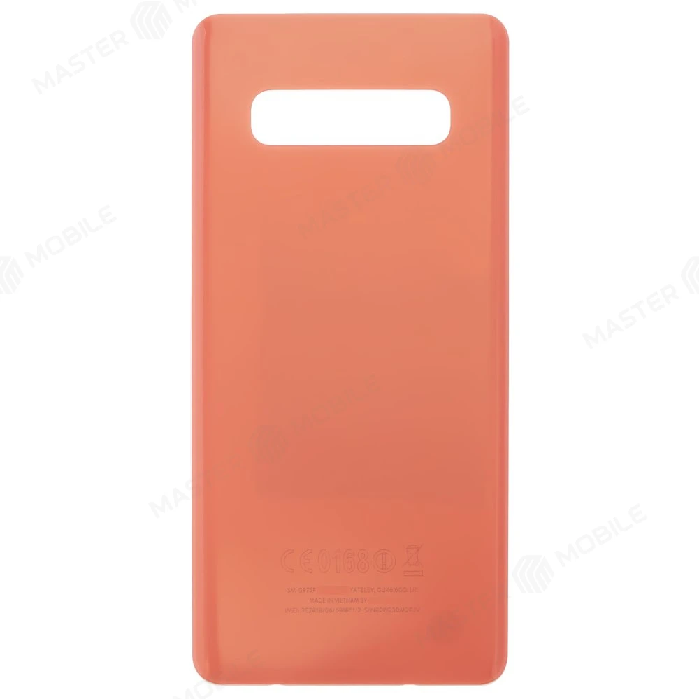 Задняя крышка для Samsung G975 Galaxy S10+ (розовый)