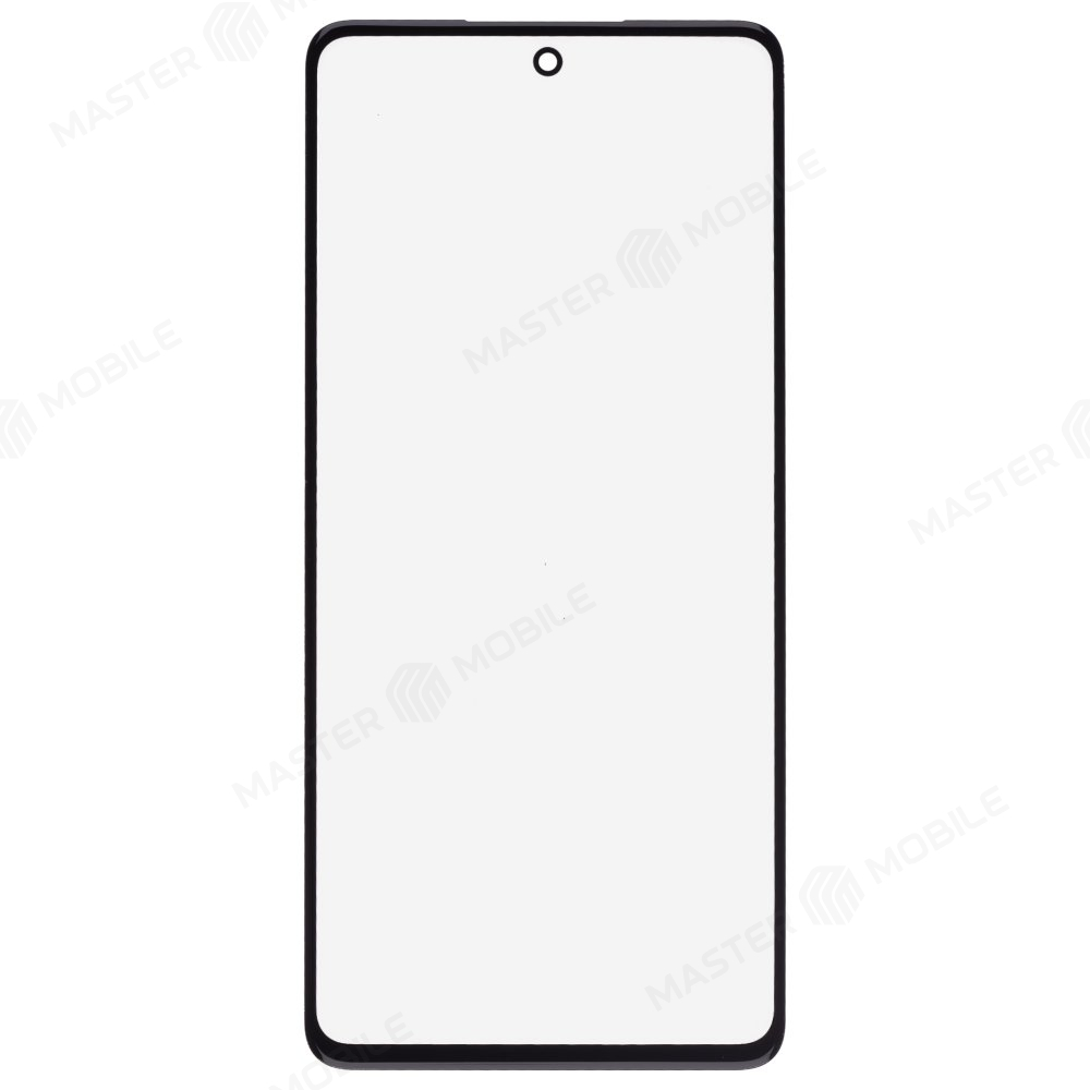 Стекло модуля для Samsung A525 Galaxy A52 / G780 Galaxy S20 FE + OCA (черный) (Premium)
