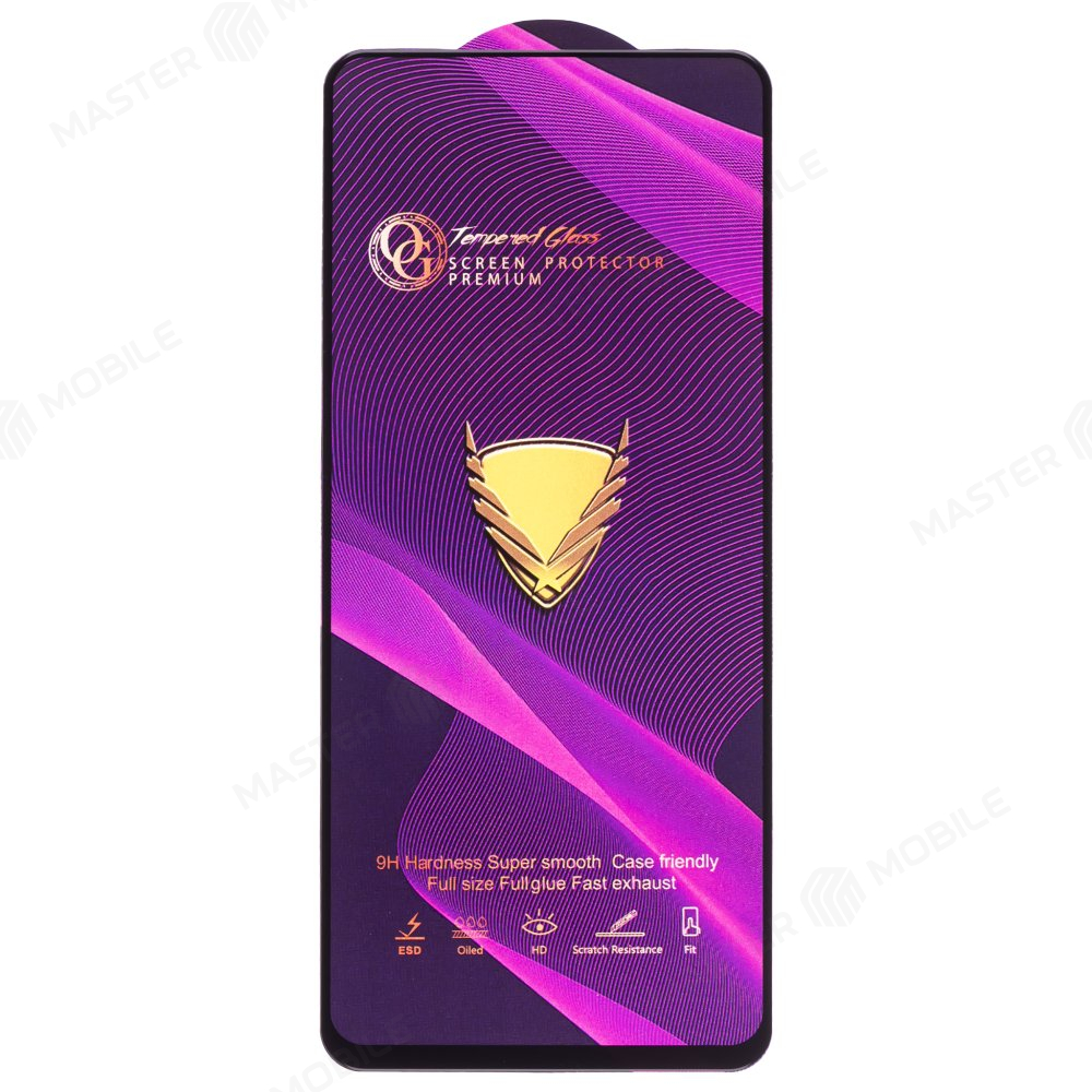 Защитное стекло OG Glass (3 в 1) для Infinix Note 10 Pro (X695C) / Note 11 Pro (X697) / Note 7 (X690) / Note 8 (X692) (черный)