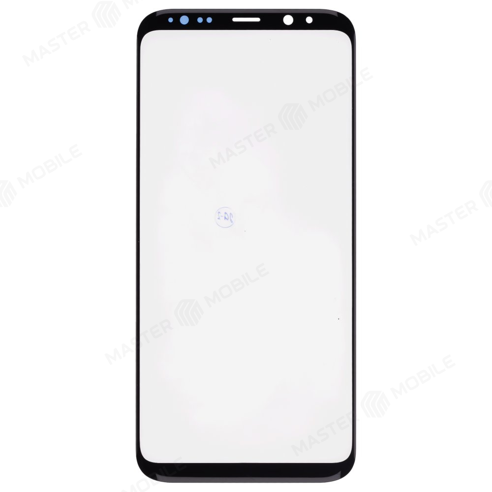 Стекло модуля для Samsung G955 Galaxy S8+ + OCA (черный)