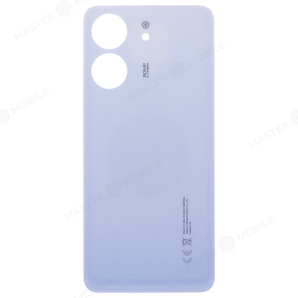 Задняя крышка для Xiaomi Redmi 13C 4G (23108RN04Y) (голубой)