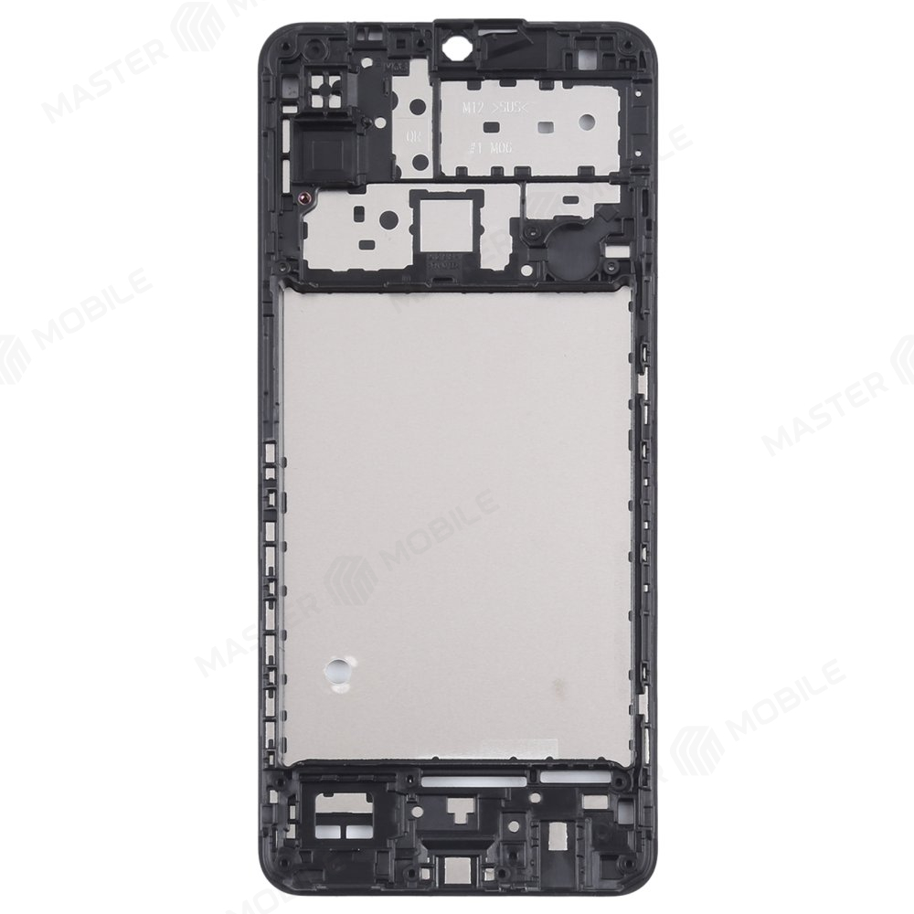 Рамка дисплея для Samsung M127 Galaxy M12 (черный)