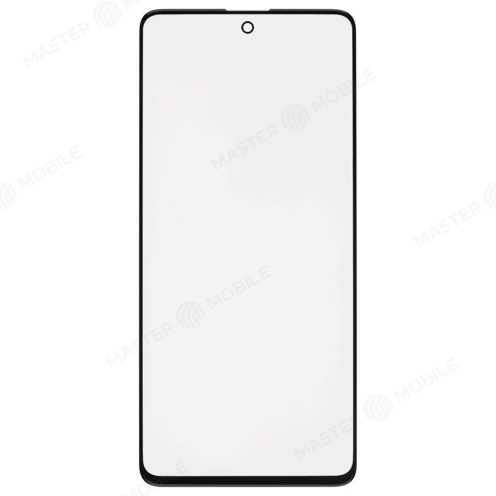 Стекло модуля для Samsung A515 Galaxy A51 / M317 Galaxy M31s + OCA (черный)