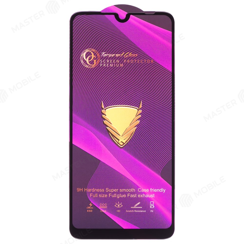 Защитное стекло OG Glass (3 в 1) для Xiaomi Redmi 14C 4G (2411DRN47C) / Poco C75 (2410FPCC5G) (черный)