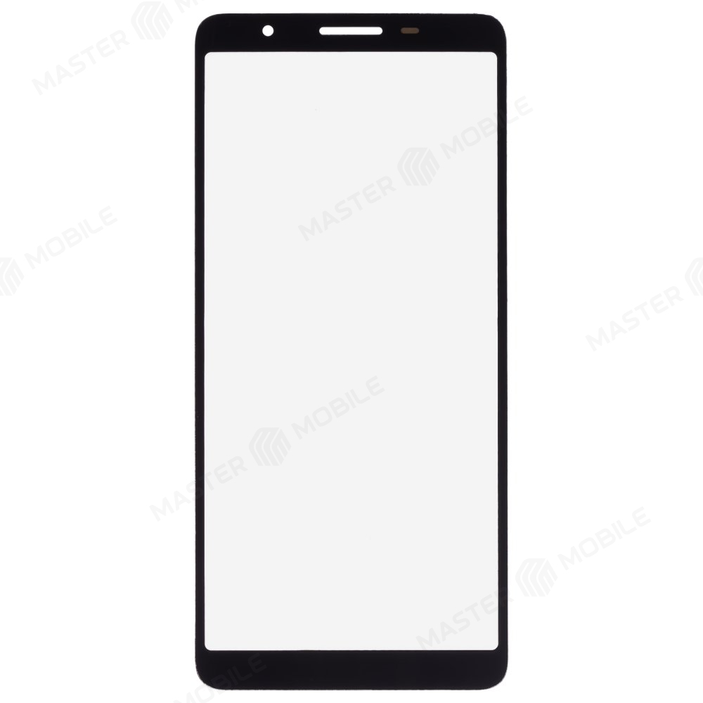 Стекло модуля для Samsung A013 Galaxy A01 Core + OCA (черный)