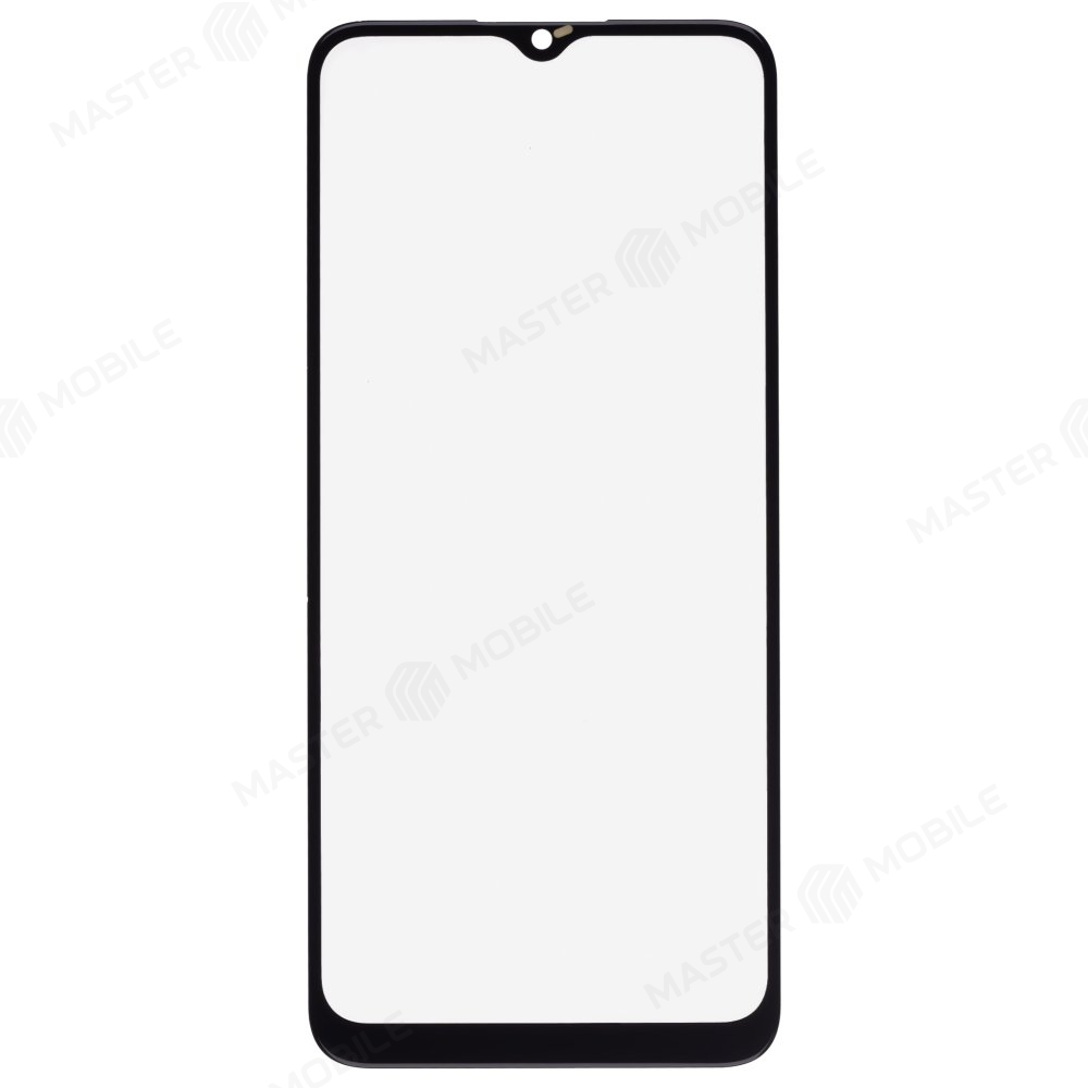 Стекло модуля для Samsung A025 Galaxy A02s / A035 Galaxy A03 / A037 Galaxy A03s + OCA (черный)